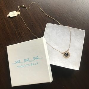 Violets Blue Necklace